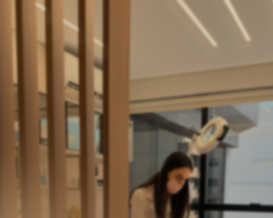 Sala de procedimento da clínica da Dra. Carolina Kaplan